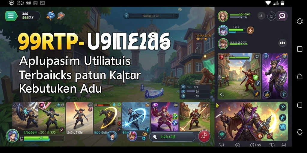 Tampilan utama 99RTP yang menunjukkan berbagai fitur utilitas.