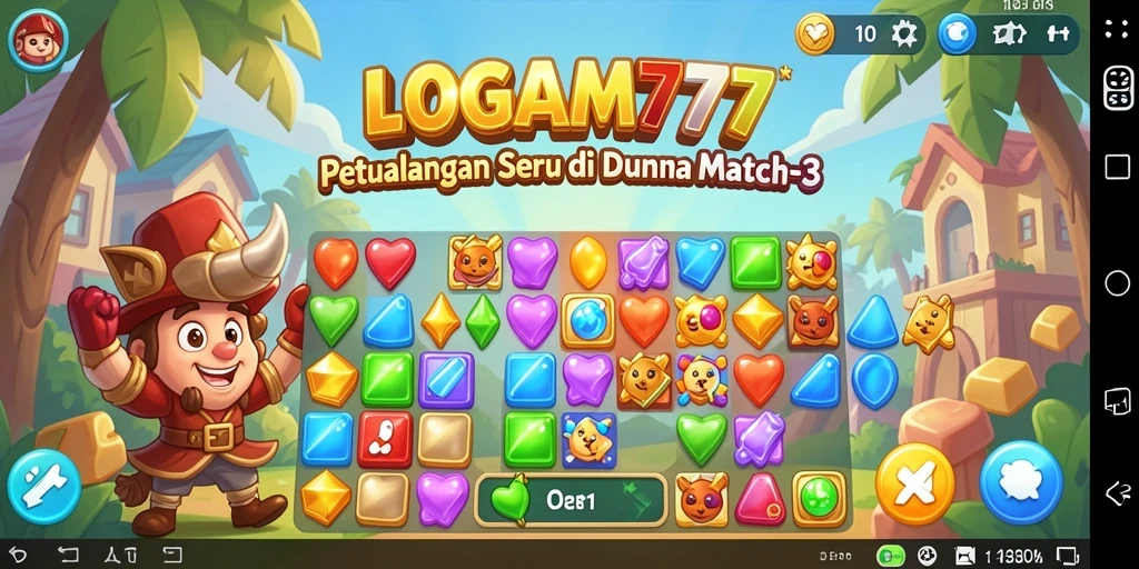 Tampilan menarik dari gameplay LOGAM777 yang seru dan penuh tantangan.