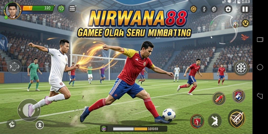 Gambar menarik dari gameplay <strong>NIRWANA88</strong> yang penuh aksi olahraga.